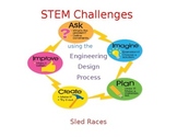 STEM Challenge- Sled Races- Engineering Design Process