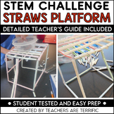 STEM Challenge Platforms with Straws An Easy Prep Problem-