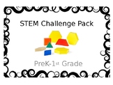 STEM Challenge Task Cards - Learning Tubs - Pattern Blocks