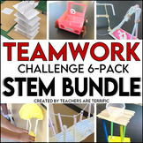 STEM Challenges Teamwork BUNDLE  featuring 6 Activities