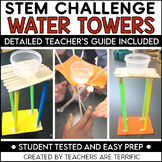 STEM Challenge Water Towers Problem-Solving Activity