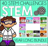 STEM Challenges - Year Long Bundle of STEM - Back to School STEM
