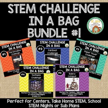 Preview of STEM Challenge in a Bag Bundle 1