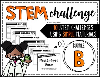 Preview of STEM Activity - 10 Challenges