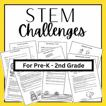 Preview of STEM Challenges for Preschool, Kindergarten and the Early Grades