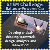 STEM Challenges: Balloon-Powered Car STEM Activity: Scienc