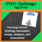 STEM Challenges: Egg Drop Cradle STEM Activity: Science, T
