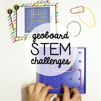 Preview of STEM Challenge: Geoboards