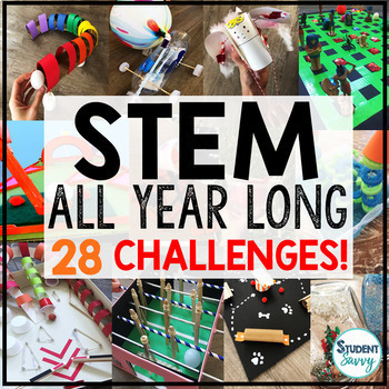 Preview of STEM Activities STEM Challenges Year Curriculum End of the Year Spring Summer