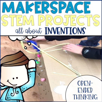 Preview of STEM Makerspace Activities About Inventions