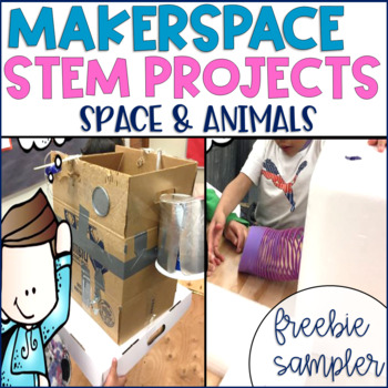 Preview of STEM Makerspace Activities FREEBIE