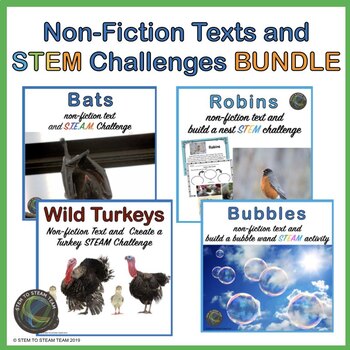 Preview of STEM Challenges and Nonfiction Texts for Primary Grades BUNDLE