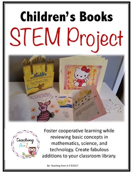 Preview of STEM Children's Book Project Editable