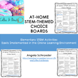 STEM Choice Boards for At-Home Learning