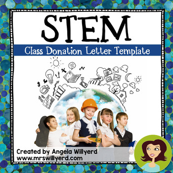 Preview of STEM Class Donation Letter Templates - FREEBIE
