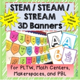 STEM Classroom Décor 3D Banners