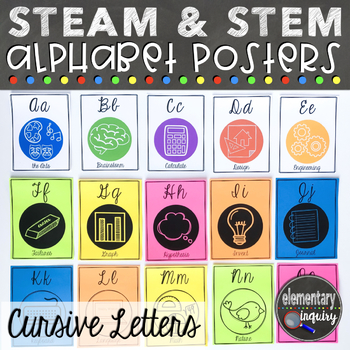 Classroom Decor Alphabet Posters - English Created Resources