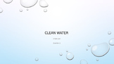 STEM Clean water project