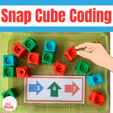 Kindergarten Coding using Snap Cubes, Math Link Cubes - STEM & Math Activity