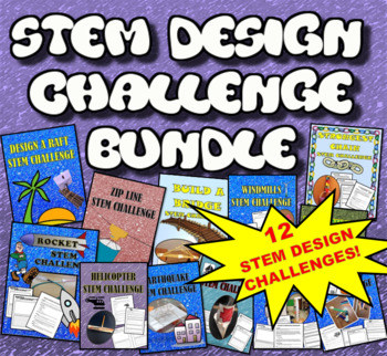 Preview of STEM DESIGN CHALLENGE BUNDLE