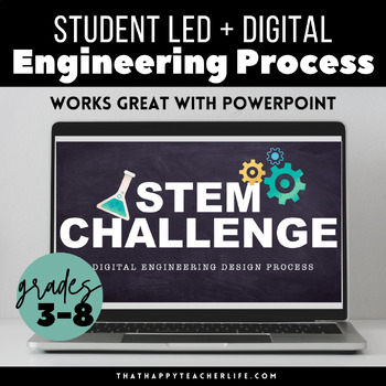 Preview of STEM Digital Engineering Design Process: Interactive & Digital PowerPoint
