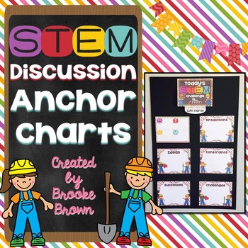 Preview of STEM Discussion Anchor Charts