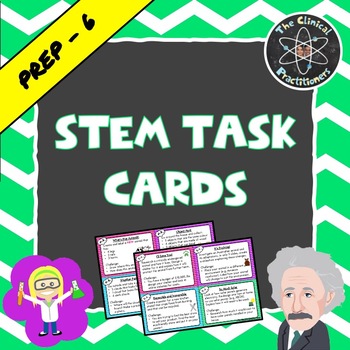Preview of STEM Distance Learning Task Cards