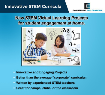 Preview of Bundle STEM Distance Learning / Virtual Learning Projects