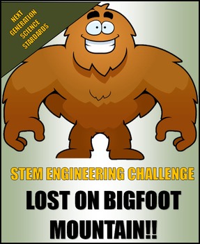 Preview of STEM ENGINEERING CHALLENGE:  LOST ON BIGFOOT MOUNTAIN!!