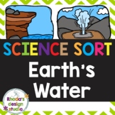 STEM Earth's Water Sort and Worksheets Science Lesson NGSS