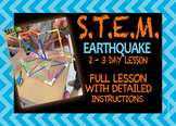 STEM Earthquake Project - Detailed Lesson Plan