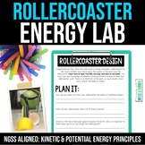 STEM Energy Rollercoaster Lab Science Activity for Kinetic