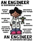 STEM Engineer Poster for Elementary [someone who]