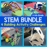 STEM Engineering: 4 Activities Bundle (Upper Elementary)