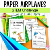 Paper Airplane STEM Activity - Force and Motion STEM Challenge