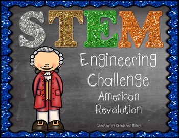 Preview of STEM Engineering Challenge American Revolution