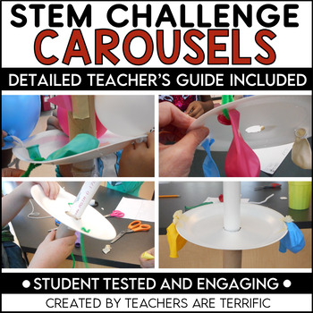 STEM Challenge Balloon Carousels by Teachers Are Terrific | TPT