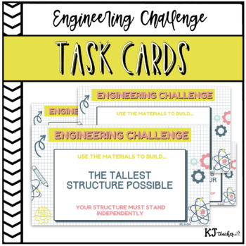 Preview of STEM / Engineering Challenge 'Build a Structure' Task Cards