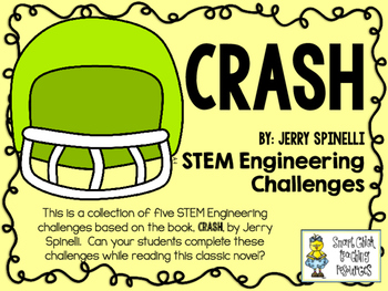 Stem Engineering Challenge Novel Pack Crash By Jerry Spinelli By Smart Chick