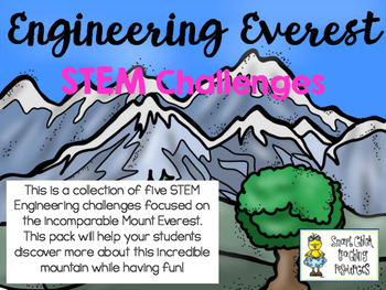 Preview of STEM Engineering Challenge Pack ~ Mount Everest