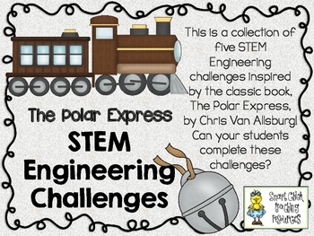 Preview of STEM Engineering Challenge Picture Book Pack ~ The Polar Express