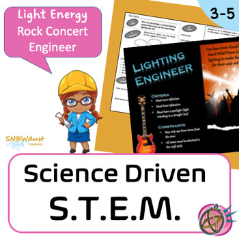 Preview of STEM Engineering Challenge Project: Lighting Engineer