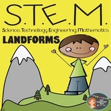 STEM Engineering - Landforms PDF & Powerpoint {Elementary Grades}