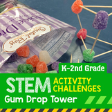 STEM Engineering Project: Building a Gumdrop Tower K-2nd Grade