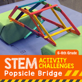 STEM Engineering Project: Popsicle Bridge (Middle School)