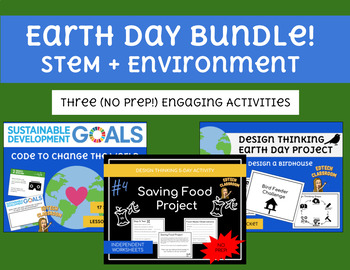 Preview of STEM + Environment Earth Day Bundle