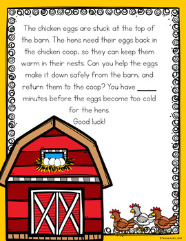 STEM Escape Room Egg Drop Easter Cracking the Classroom Code® Upper ...