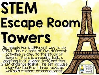 Preview of STEM Escape Room - TOWERS