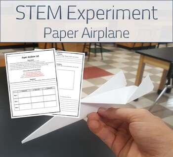 Preview of STEM Challenge - Paper Airplanes (Fun Experiment)