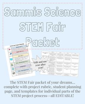 Preview of STEM Fair Packet